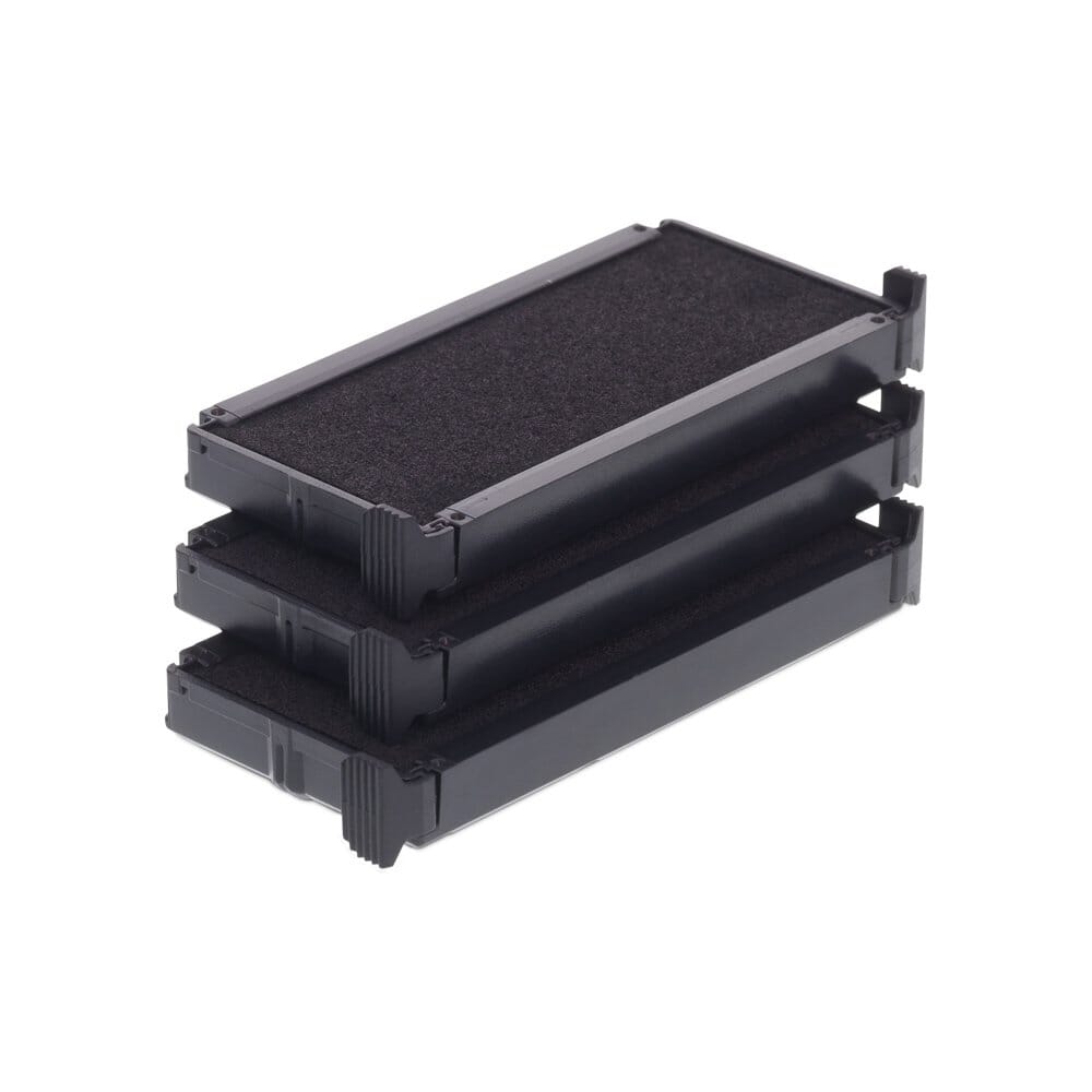 Trodat Printy 4913 Replacement Ink Cartridges - 3-Pack Violet Color Stamp Refill