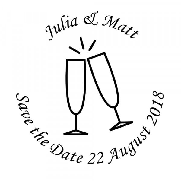 Save-the-Date Craft Stamp