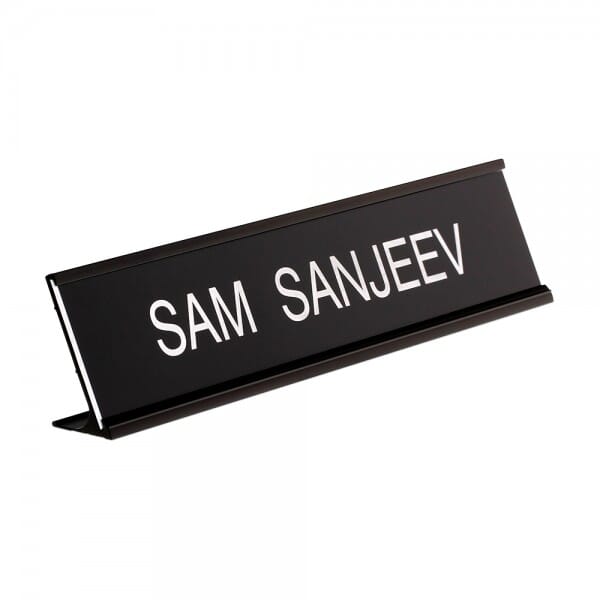 2 x 8 Desk Signs