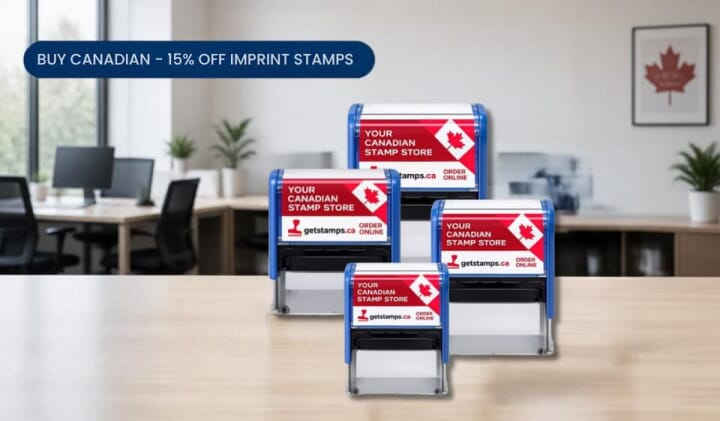 October Special: Save 15% on Imprint Self-Inking Stamps