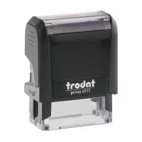 Trodat Printy Dater 4813 3/8" X 1" - 1 Or 2 Lines | Getstamps.ca