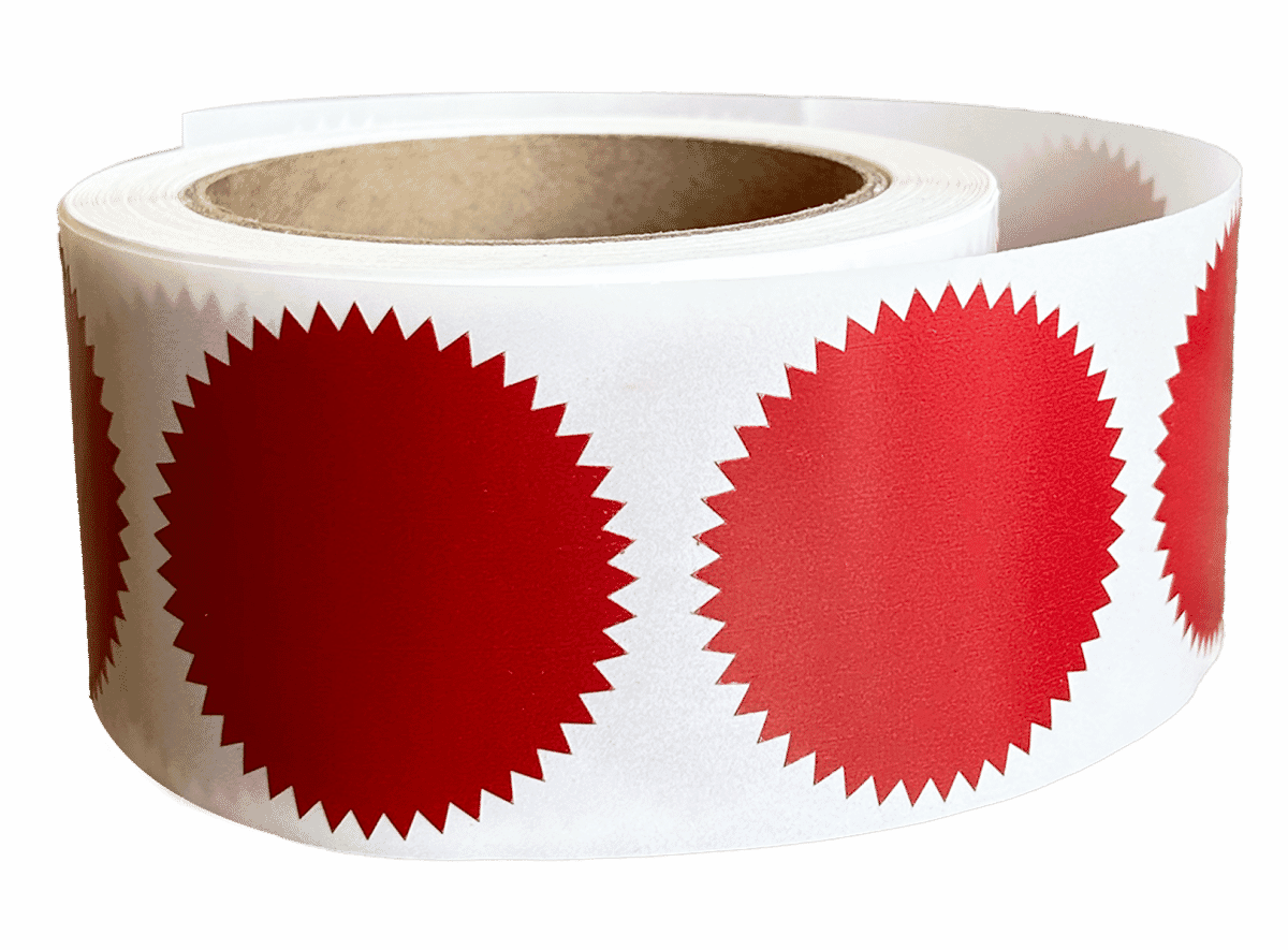 30x Silver Foil Seal Stickers – 50mm Glossy Plain Labels, Wafer Thin