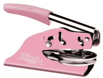 Shiny Premium Pink Seal 1 5/8