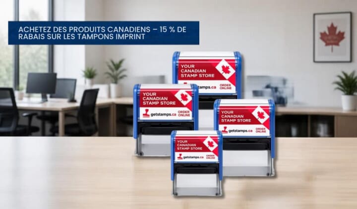 Promotion d’octobre : économisez 15 % sur les tampons auto-encreurs Imprint