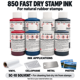 850 Fast Dry Stamp Ink