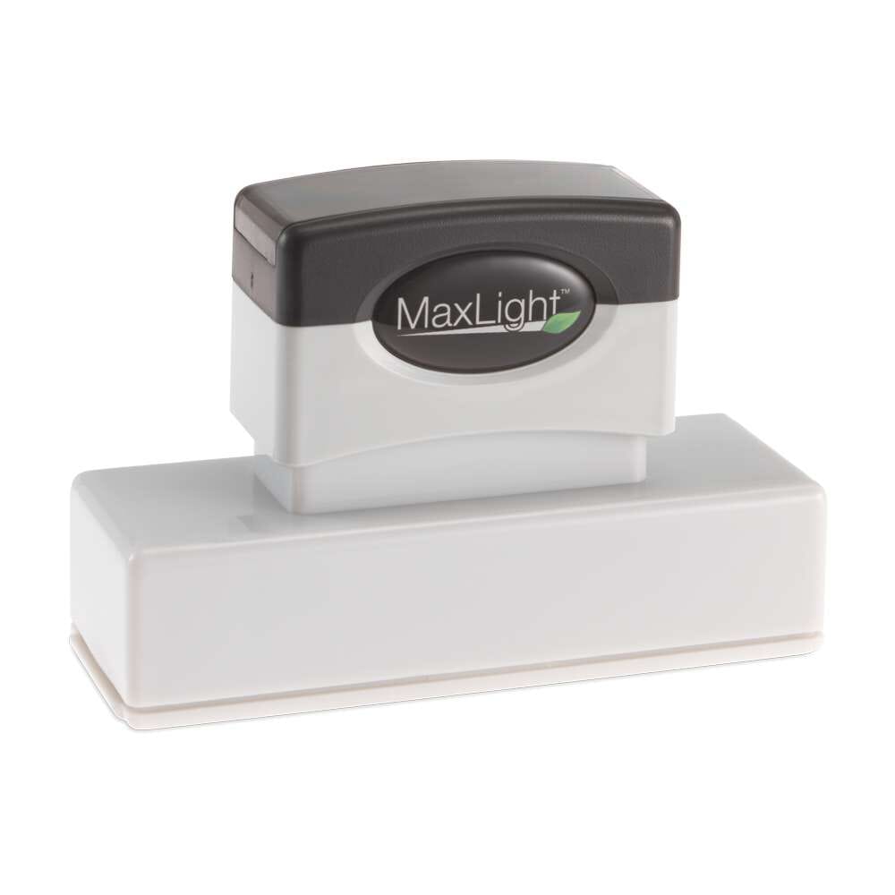 MaxLight PreInked Text Stamps getstamps.ca